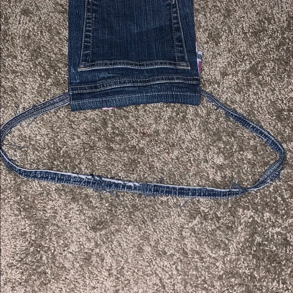 ⚠️ Handmade “Sisters Forever” Jean Purse